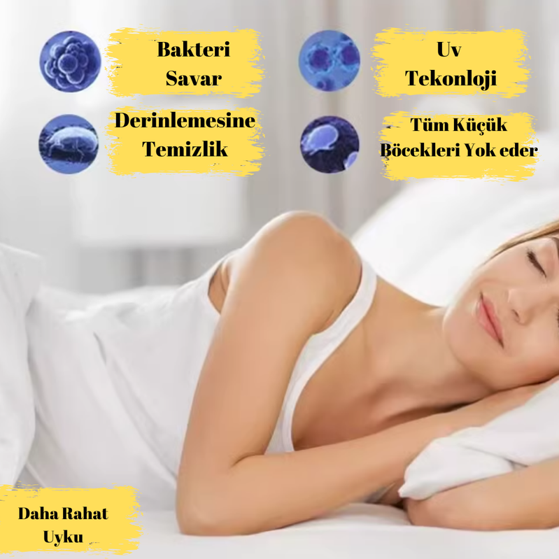 Kablosuz Bakteri Temizleme Makinesi-Uv Tekonoloji