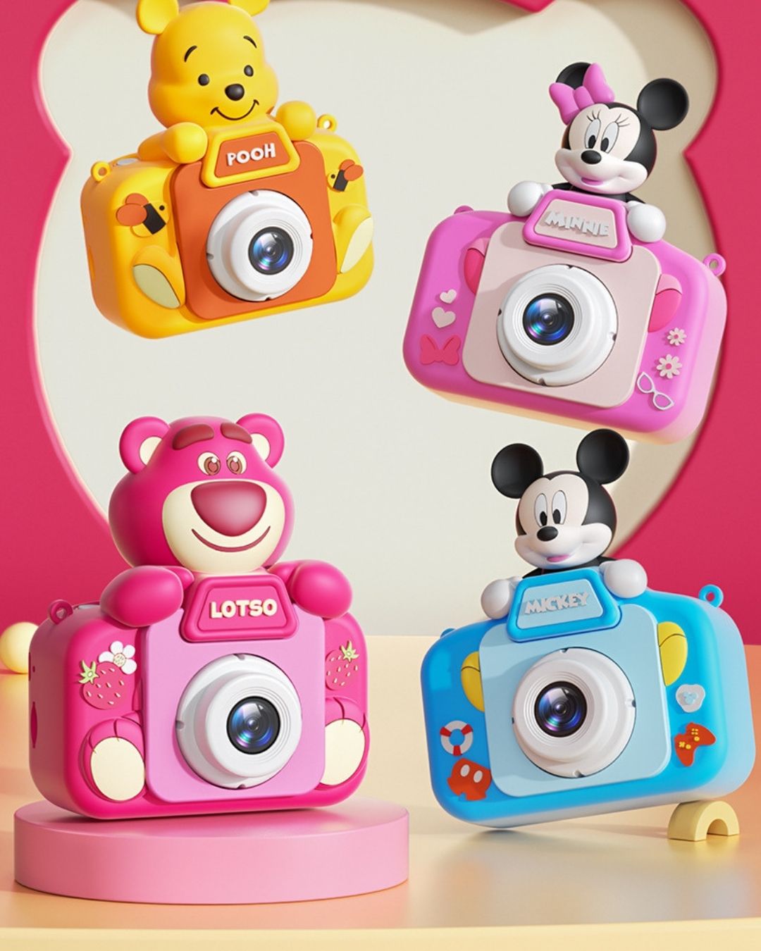 2.0 inç IPS Ekranlı 32 GB Hafızalı ve Kart Okuyuculu Çocuk Kamerası