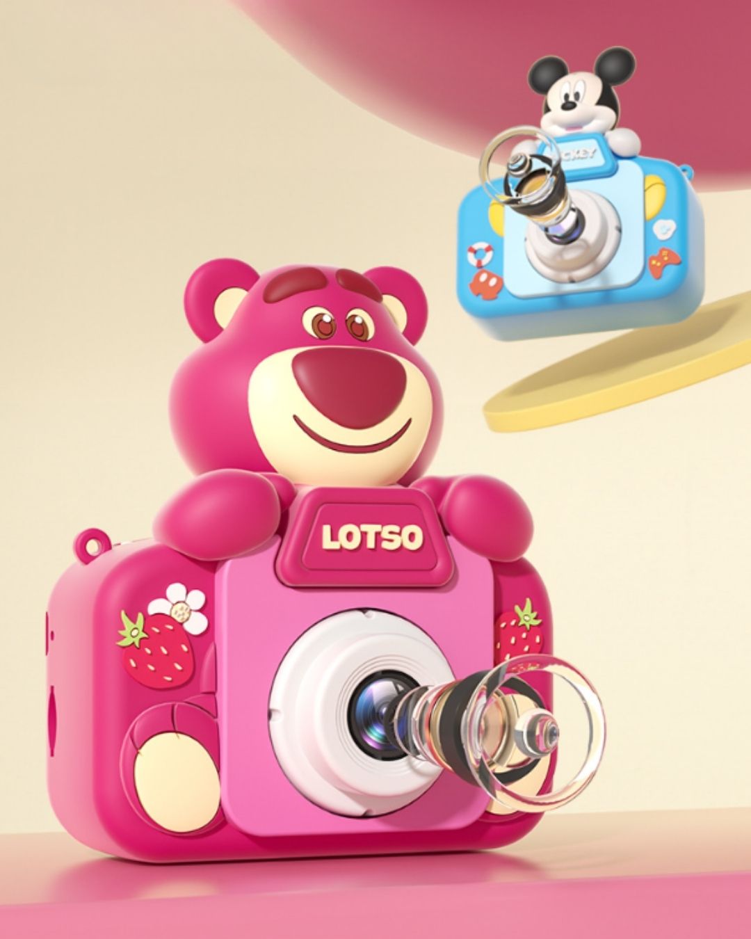 2.0 inç IPS Ekranlı 32 GB Hafızalı ve Kart Okuyuculu Çocuk Kamerası