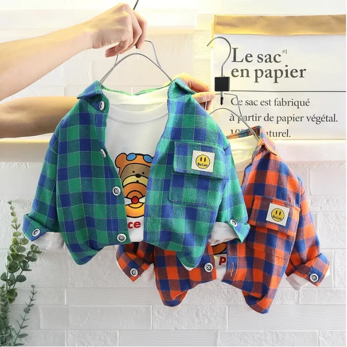 1-5 Yaş 3 Parça Unisex Çocuk Takımı (Renk Seçenekleri)