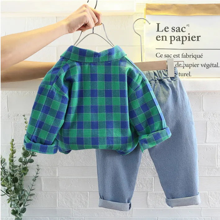 1-5 Yaş 3 Parça Unisex Çocuk Takımı (Renk Seçenekleri)