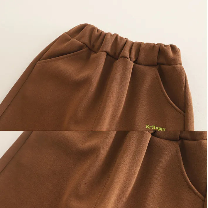 1-5 Yaş Köpek Desenli 2 Parça Çocuk Takımı – 2 Renk Seçenekli