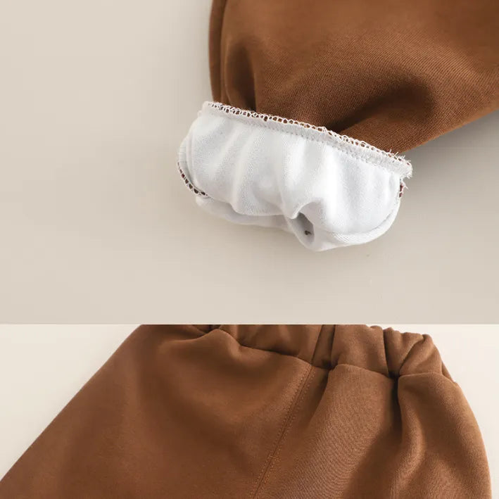 1-5 Yaş Köpek Desenli 2 Parça Çocuk Takımı – 2 Renk Seçenekli