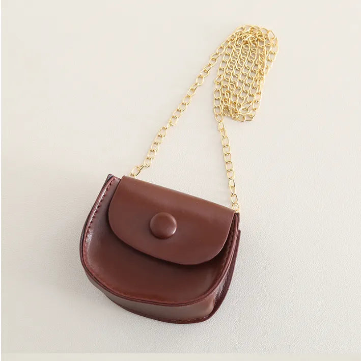 1-5 Yaş 3 Parça Kız Çocuk Takımı – Çantalı Puanlı Yelek Modeli