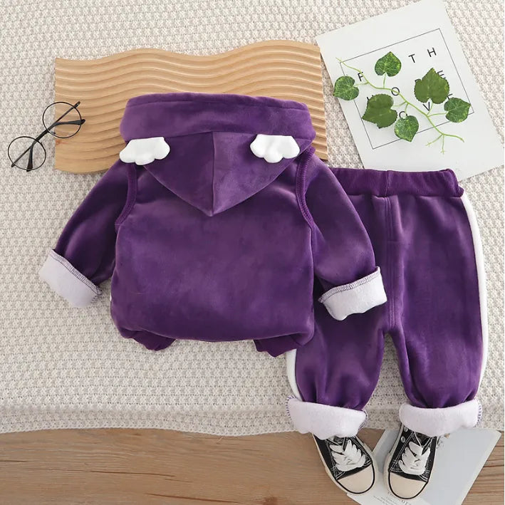 1-5 Yaş 3 Parça Kız Çocuk Takımı – 2 Renk
