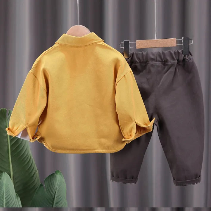 1-5 Yaş 3 Parça Erkek Çocuk Takımı – 3 Model Renk Seçeneği