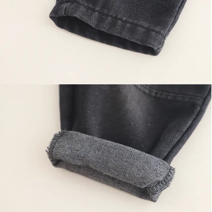 1-5 Yaş Erkek Çocuk 3 Parça Çizgili Gömlekli Takım-Renk Seçenekli