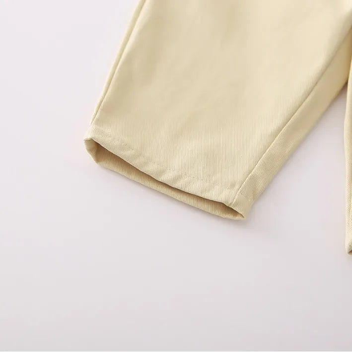 1-5 Yaş 3 Parça Ayıcık Desenli Gömlek ve Pantolon Takımı