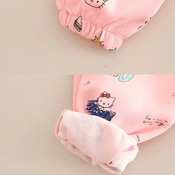 1-5 Yaş Kız Çocuk 3’lü Kapüşonlu Takım