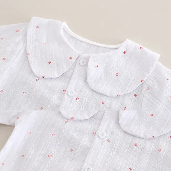 Pembe & Kahverengi Askılı 2’li Çocuk Tulum Takımı