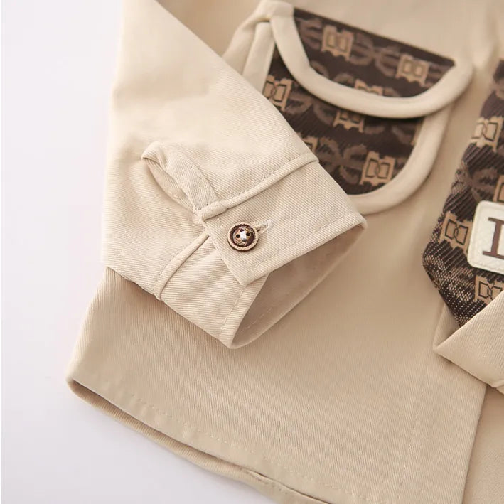 Kravatlı Erkek Çocuk 3 Parça Takım 1-5 Yaş