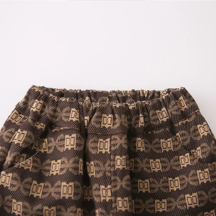 Kravatlı Erkek Çocuk 3 Parça Takım 1-5 Yaş