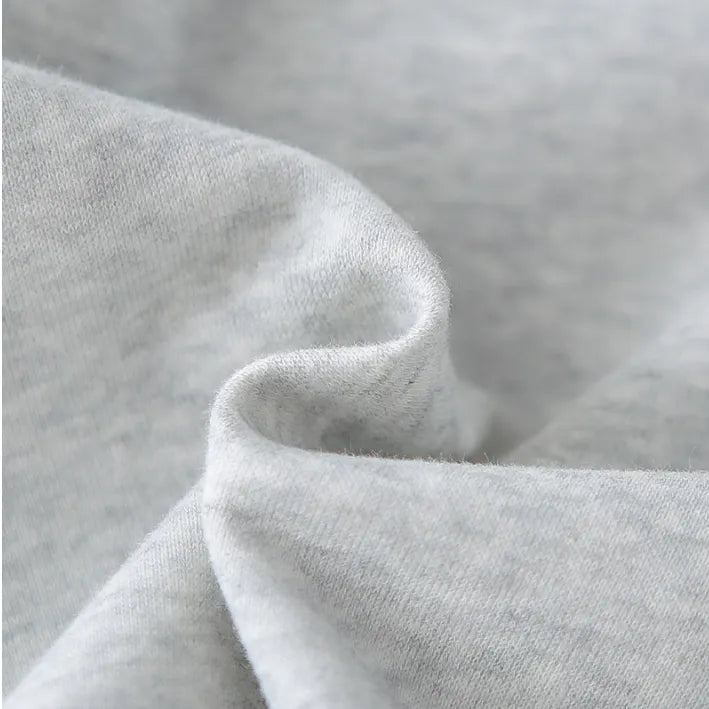 2 Parça 1-5 Yaş Unisex Hello Rabbit Desenli Uzun Kollu Çocuk Takımı (2 Renk)