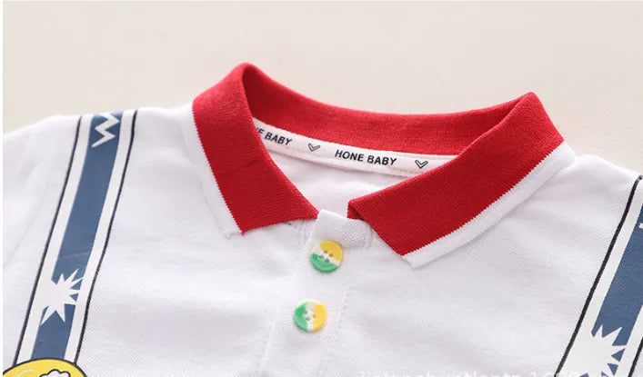 Askılı Desenli Elmo Kot Şortlu Takım (1-5 Yaş)