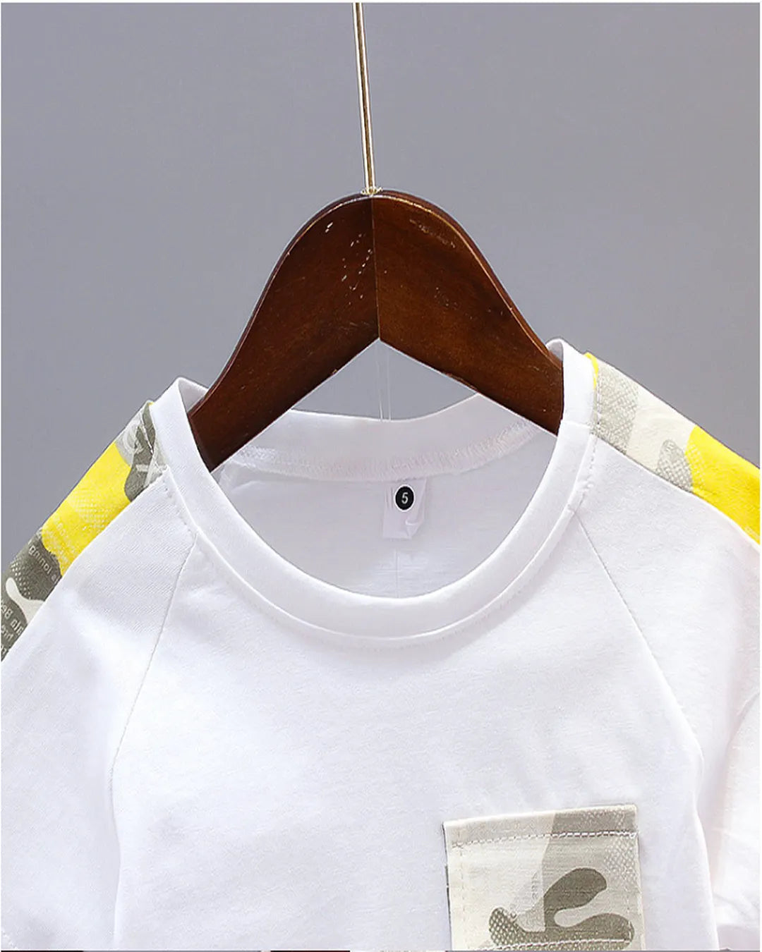 Kamuflaj Cepli Tişört ve Desenli Şort 2’li Yazlık Takım (Erkek)