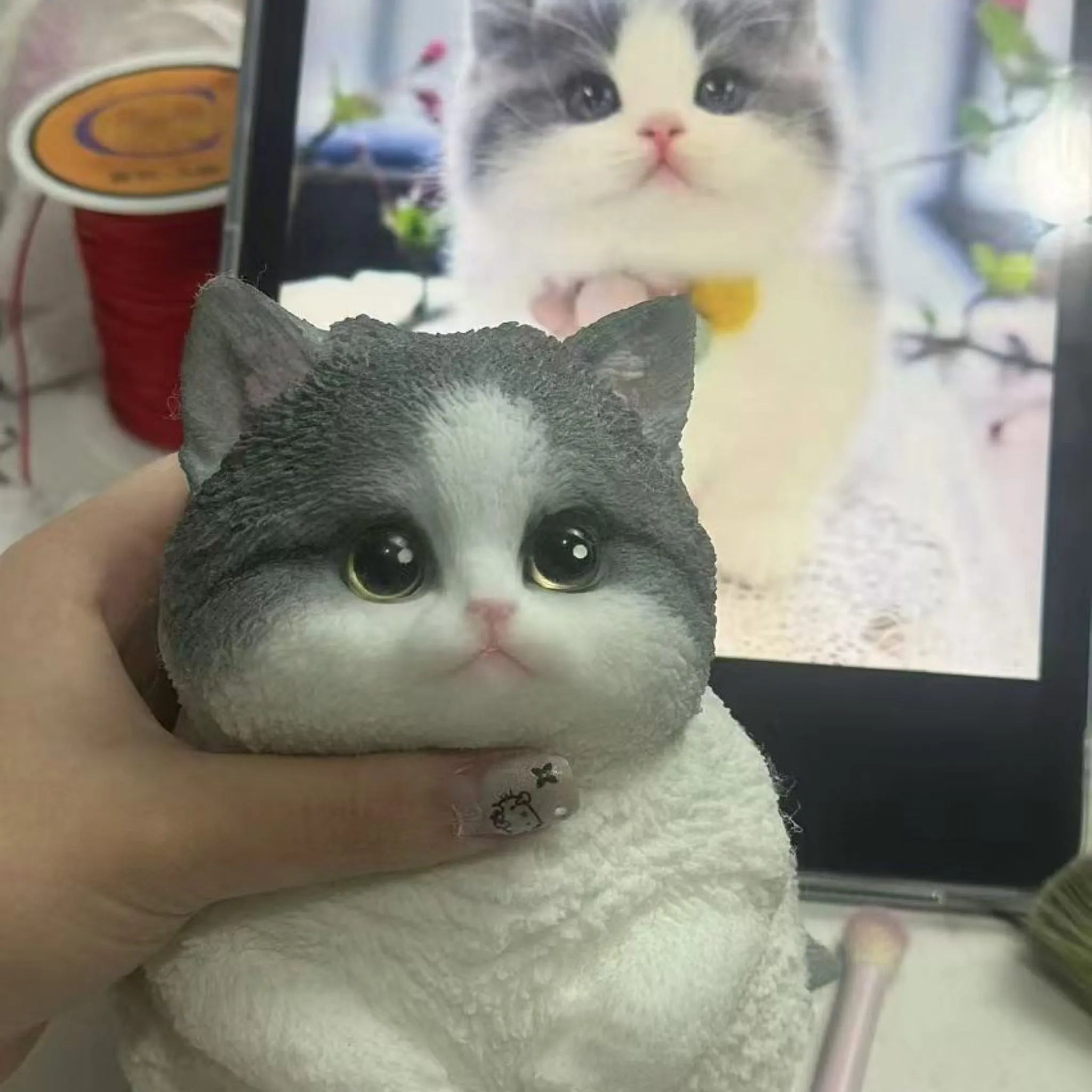 Stres Giderici-Kendin Yap Tombul Kedi Seti