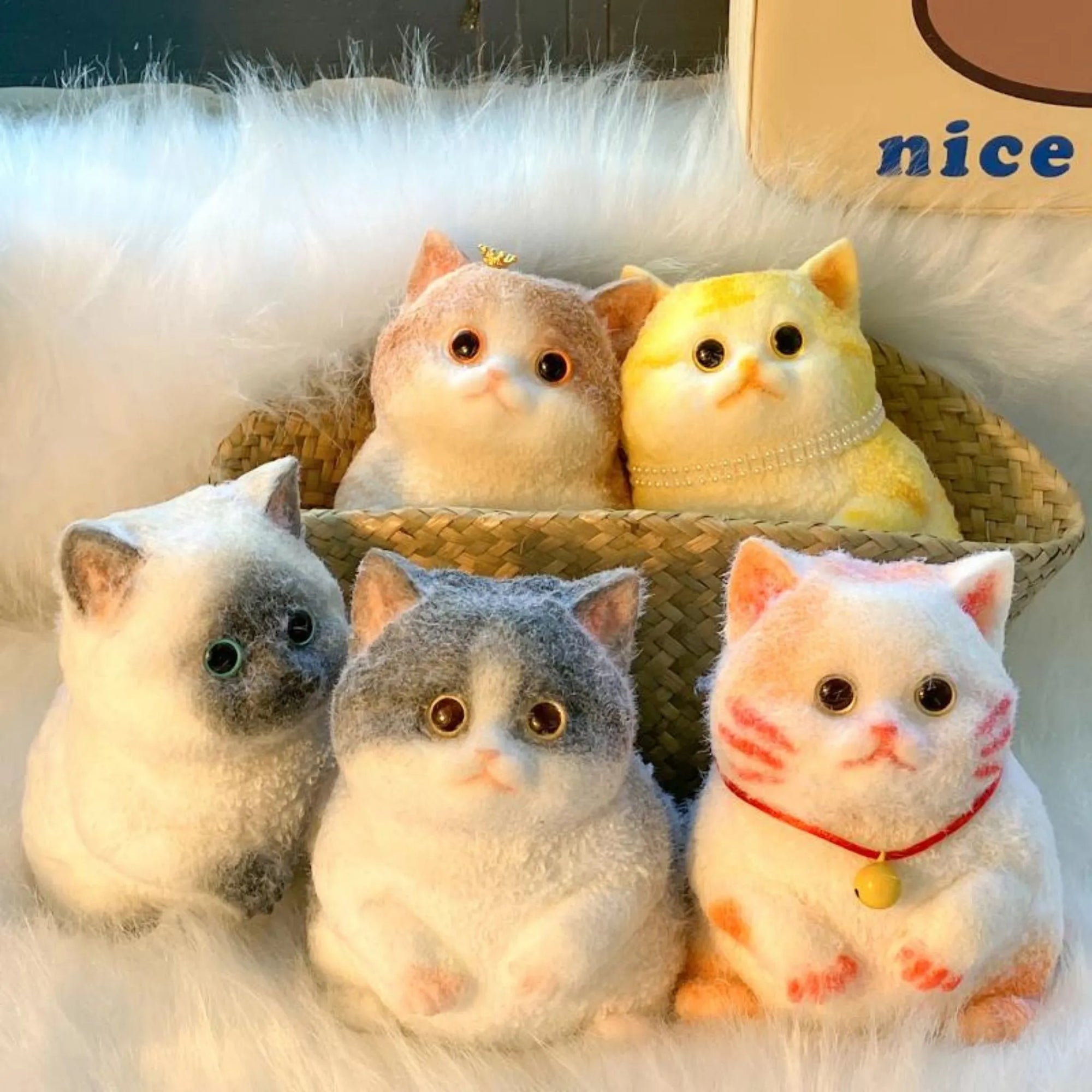 Stres Giderici-Kendin Yap Tombul Kedi Seti