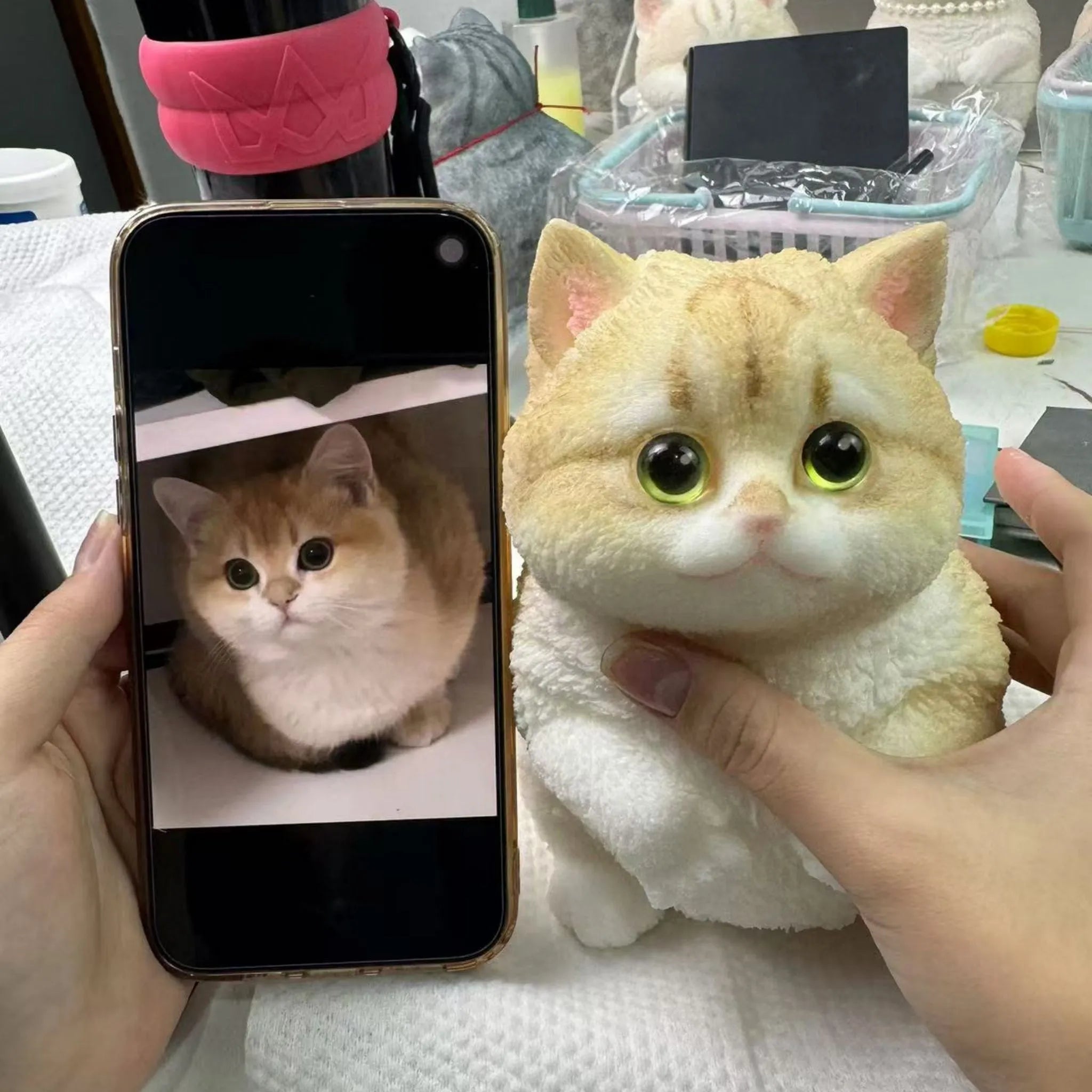 Stres Giderici-Kendin Yap Tombul Kedi Seti