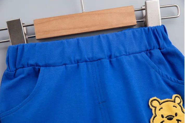 Winnie Temalı Mavi 2 Parça Takım (1-5 Yaş)