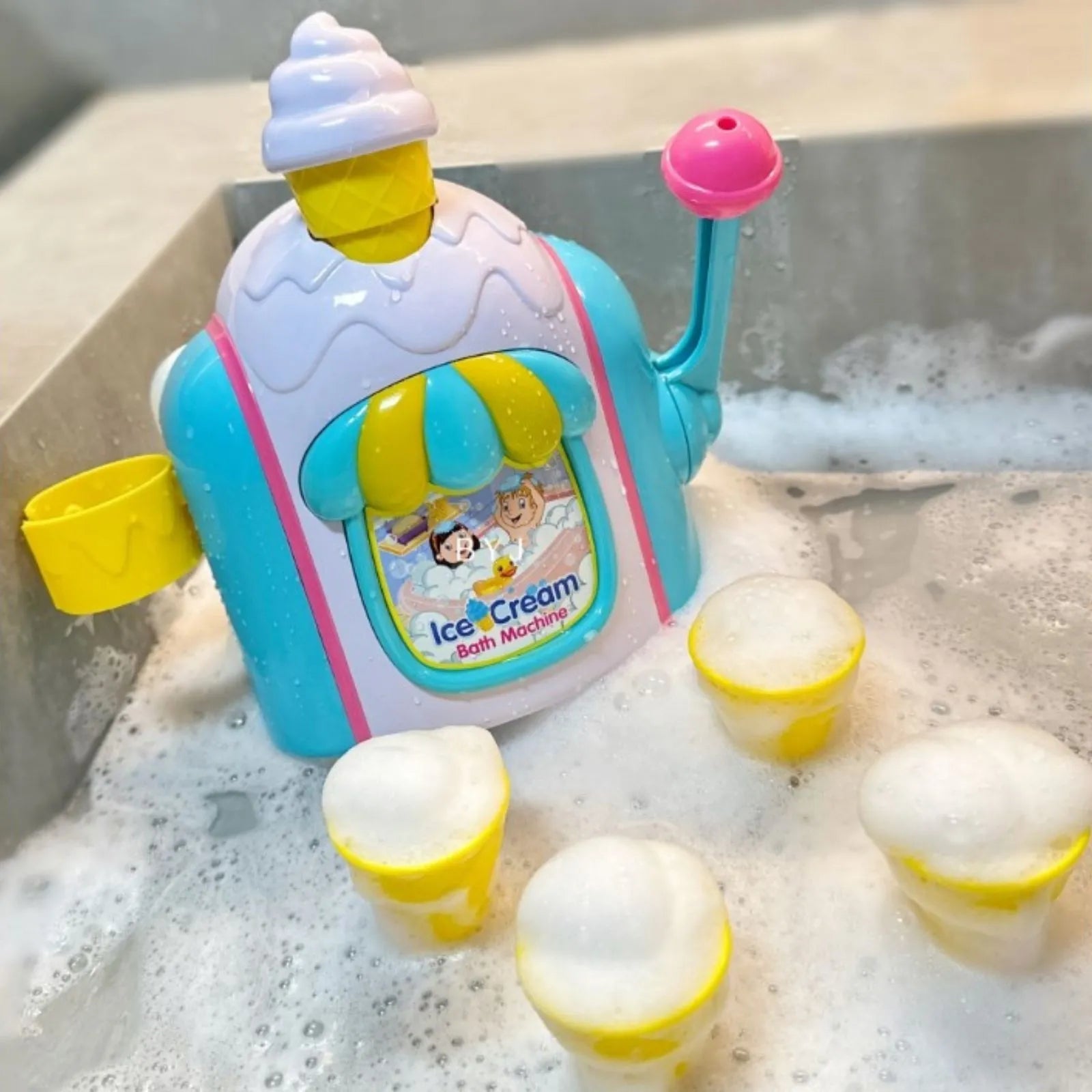 Mini Köpük Fabrikası – Pil Gerektirmez, Sınırsız Eğlence