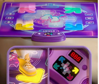 Müzikli ZıpZıp Fitness Oyun Halısı-Bluetooth Bağlantılı