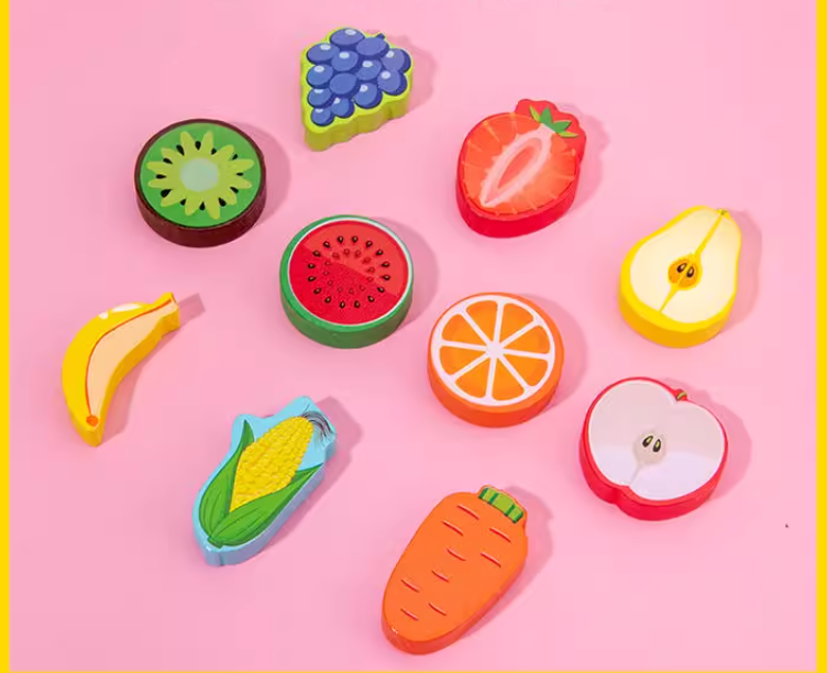 Eğitici Oyuncak Yapı Taşları - Meyveler ve Sayılar