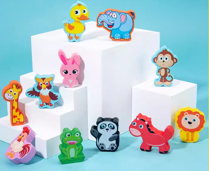 Eğitici Oyuncak Yapı Taşları - Meyveler ve Sayılar