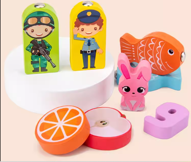 Eğitici Oyuncak Yapı Taşları - Meyveler ve Sayılar