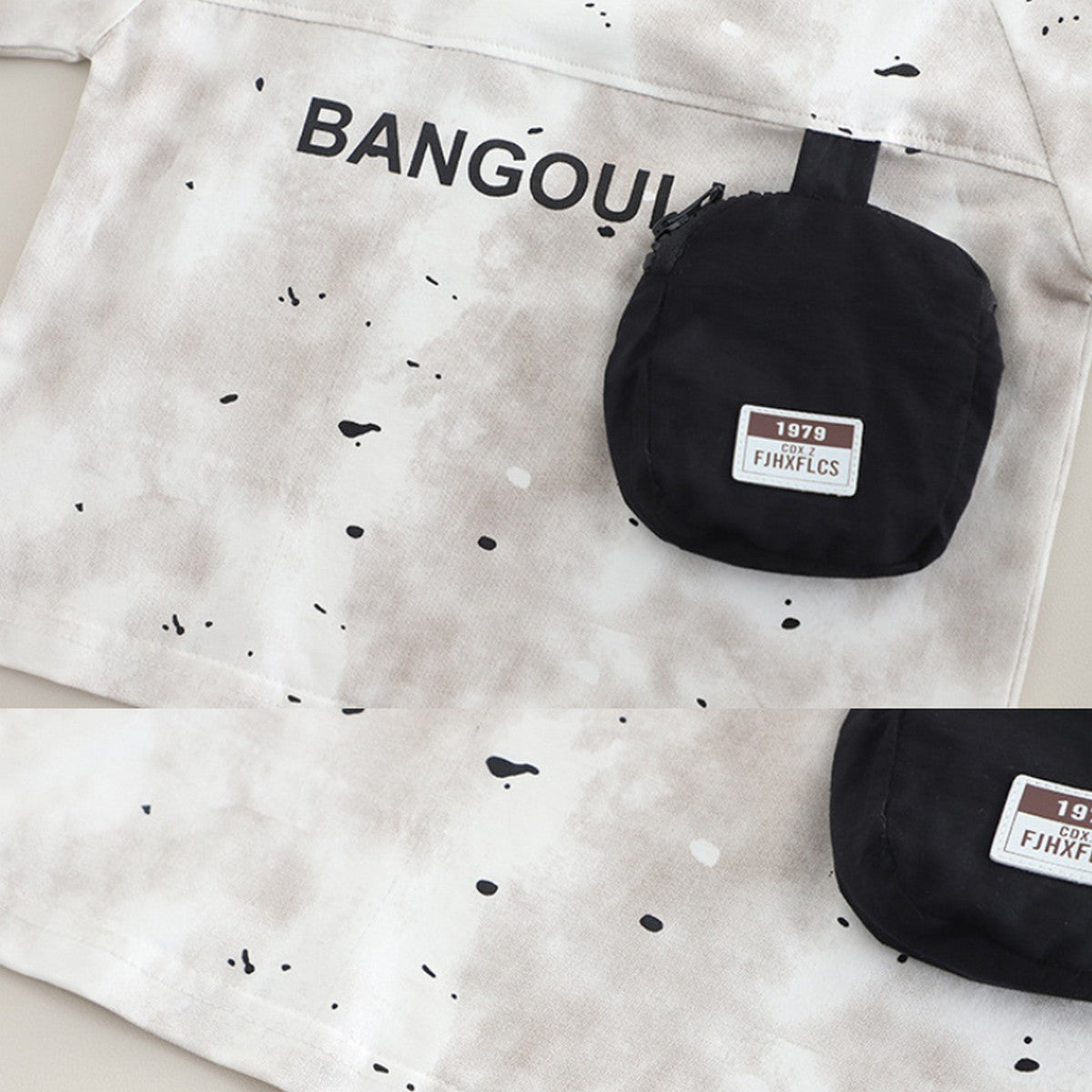 1-5 Yaş Cep Çantalı Tişört ve Karamel Şort Takımı