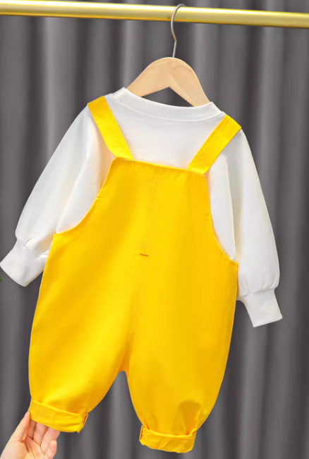 2 parça Çok Renkli Unisex Çocuk Takım 2-4 Yaş