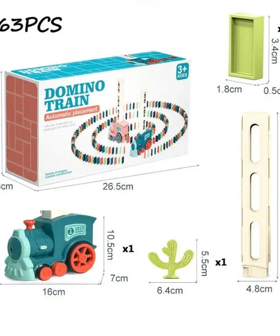 Domino Tren Seti 63 Parça
