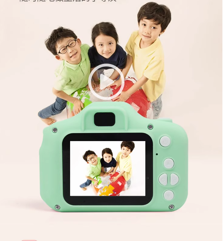 Çocuklar İçin Mini Fotoğraf Makinesi-Yüksek Çözünürlük