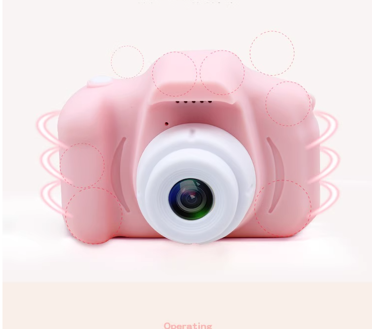Çocuklar İçin Mini Fotoğraf Makinesi-Yüksek Çözünürlük