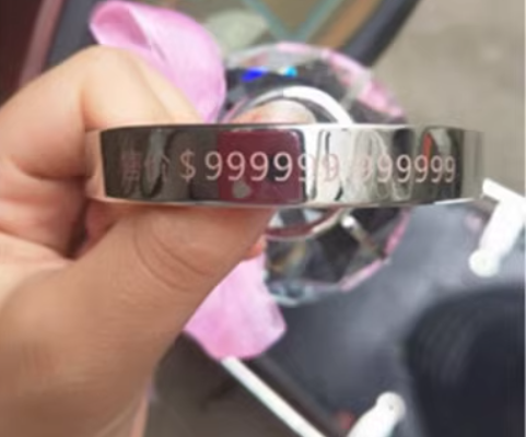 Dev Boyut Kristal Yüzük-Bileklik