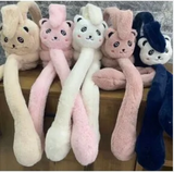 Havalı Pompalı Hareketli Peluş Kulaklık