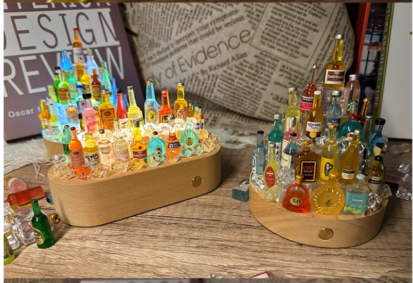 Ev-Ofis İçin Dekoratif Kendin Yap Masaüstü Işıklı Bar Süsleri