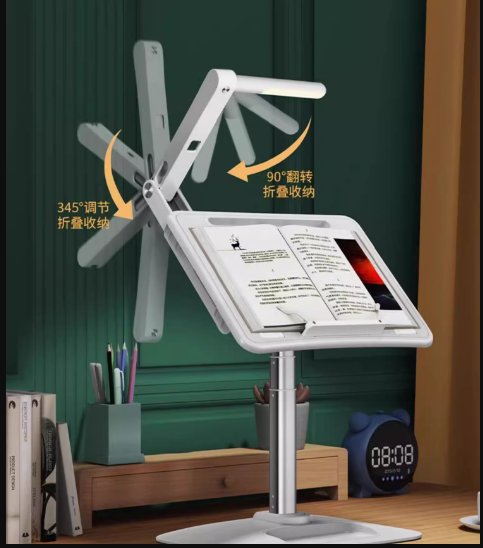 Çocuklar İçin Çalışma Masası-Göz Yormayan Led Işıklı