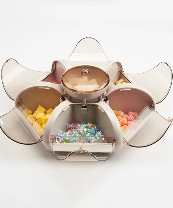 Yaratıcı Lotus Petal Meyve Tepsisi