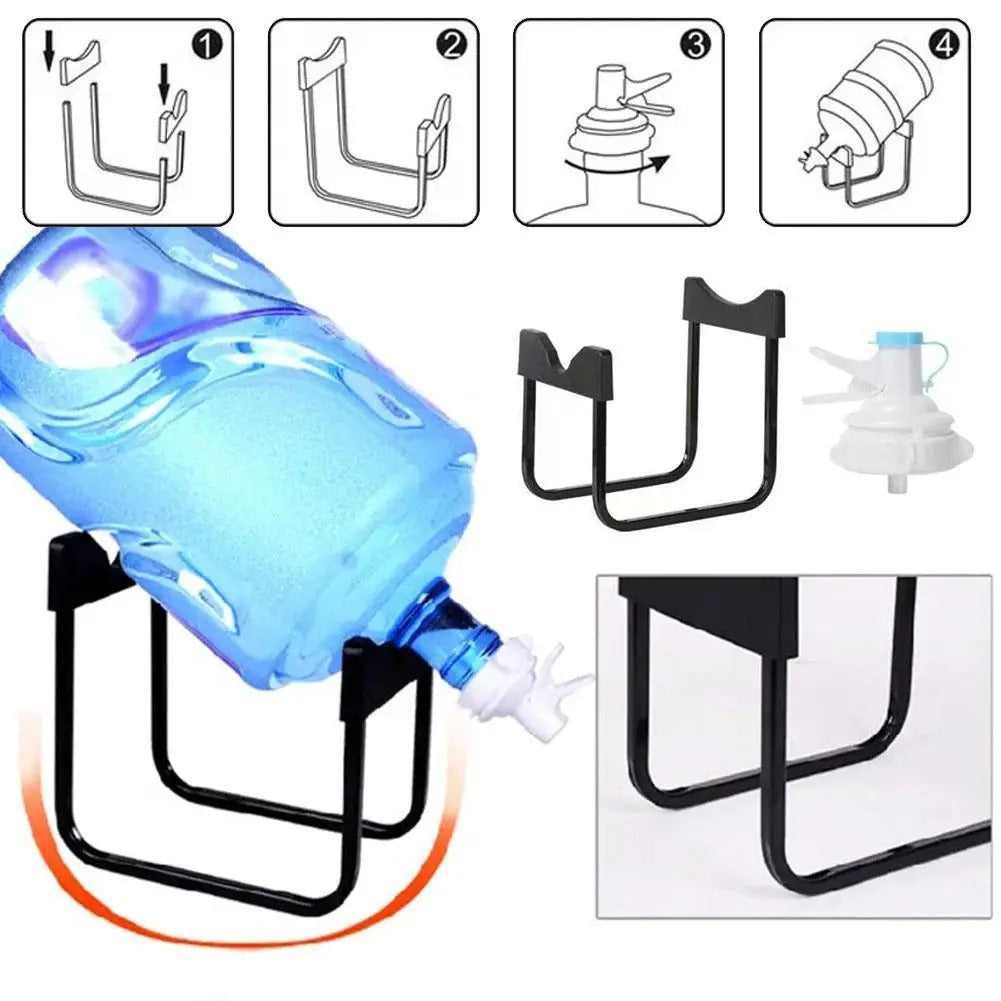 Damacana Sehpası ve Damacana Ördek Şeklinde Vana