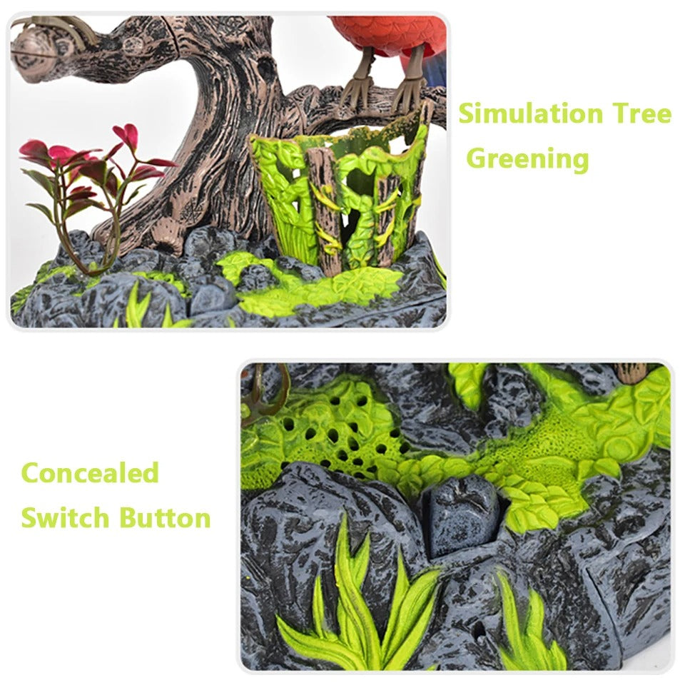 Masaüstü Hareketli Kuş Simülasyonlu Kalemlik