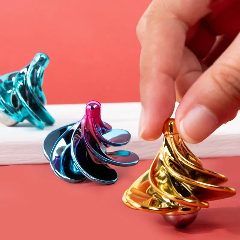 Manyetik Stres Çarkı Rüzgar veya Üflemeyle Dönebilir