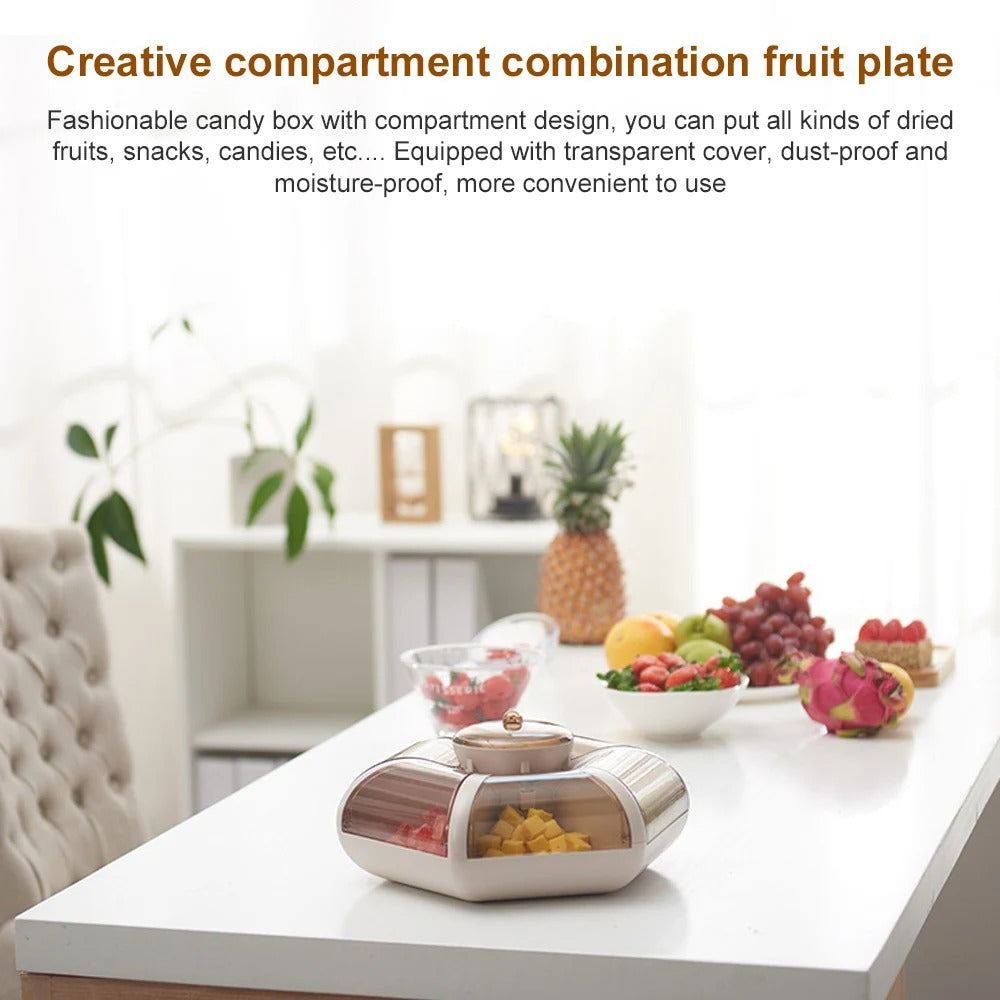 Yaratıcı Lotus Petal Meyve Tepsisi