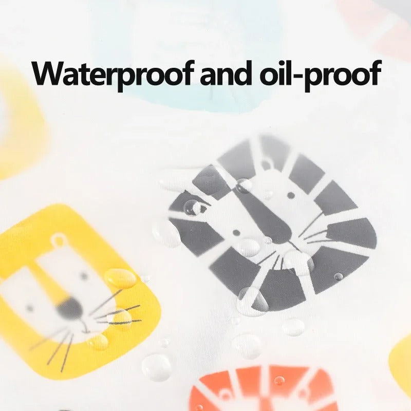 Bebek Önlüğü-Su Geçirmez Havuzlu- Uzun Kollu-Farklı Renk Seçenekleri 0-3 Yaş