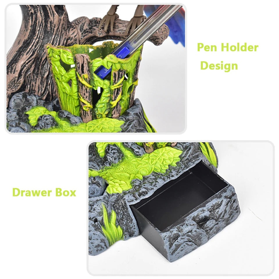 Masaüstü Hareketli Kuş Simülasyonlu Kalemlik