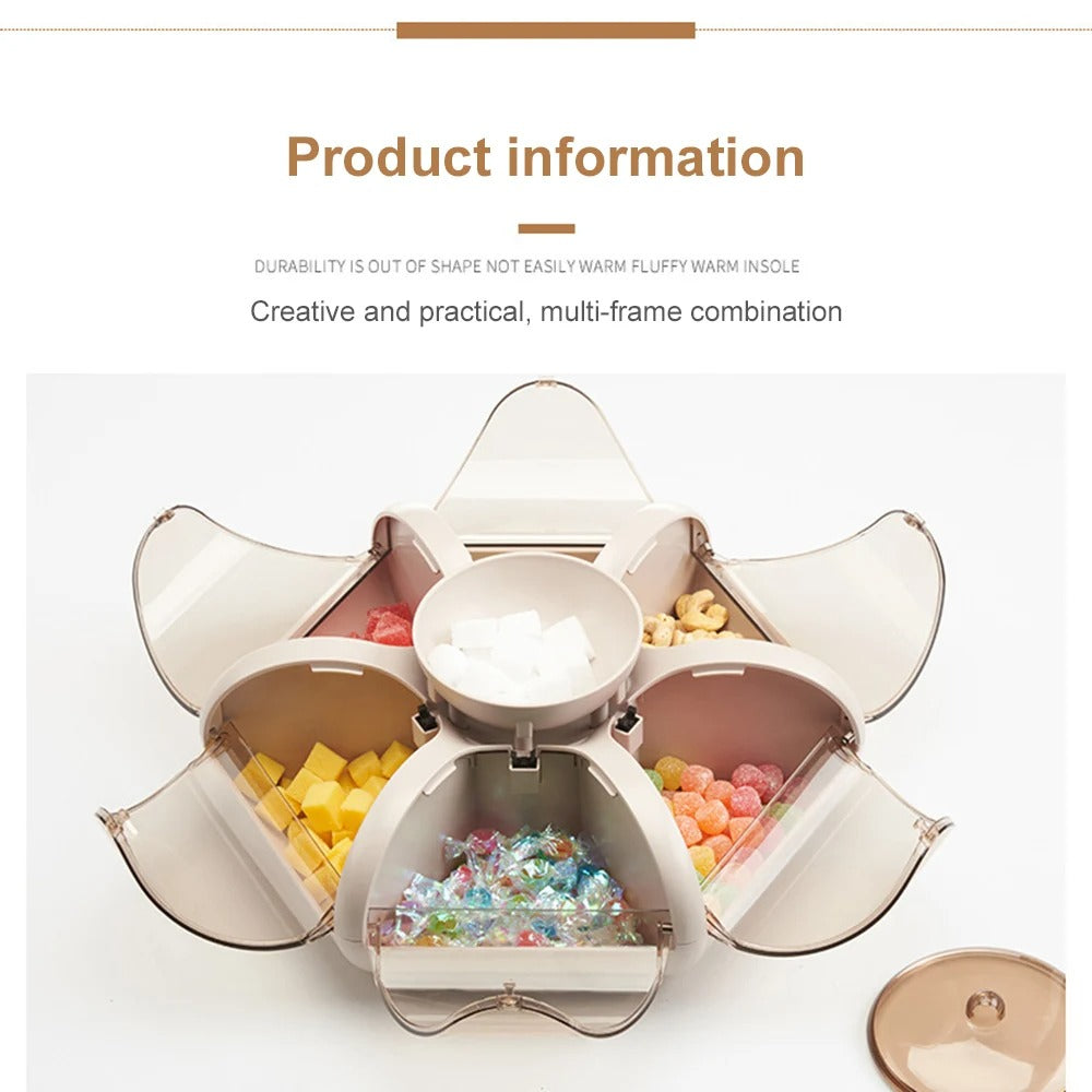 Yaratıcı Lotus Petal Meyve Tepsisi