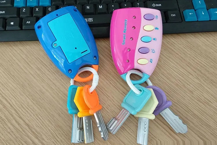 Sesli ve Işıklı Araba Ev anahtarı Bebek Similasyon