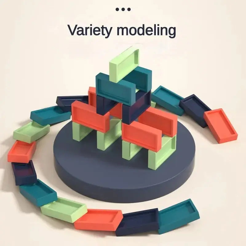 Domino Tren Seti 63 Parça
