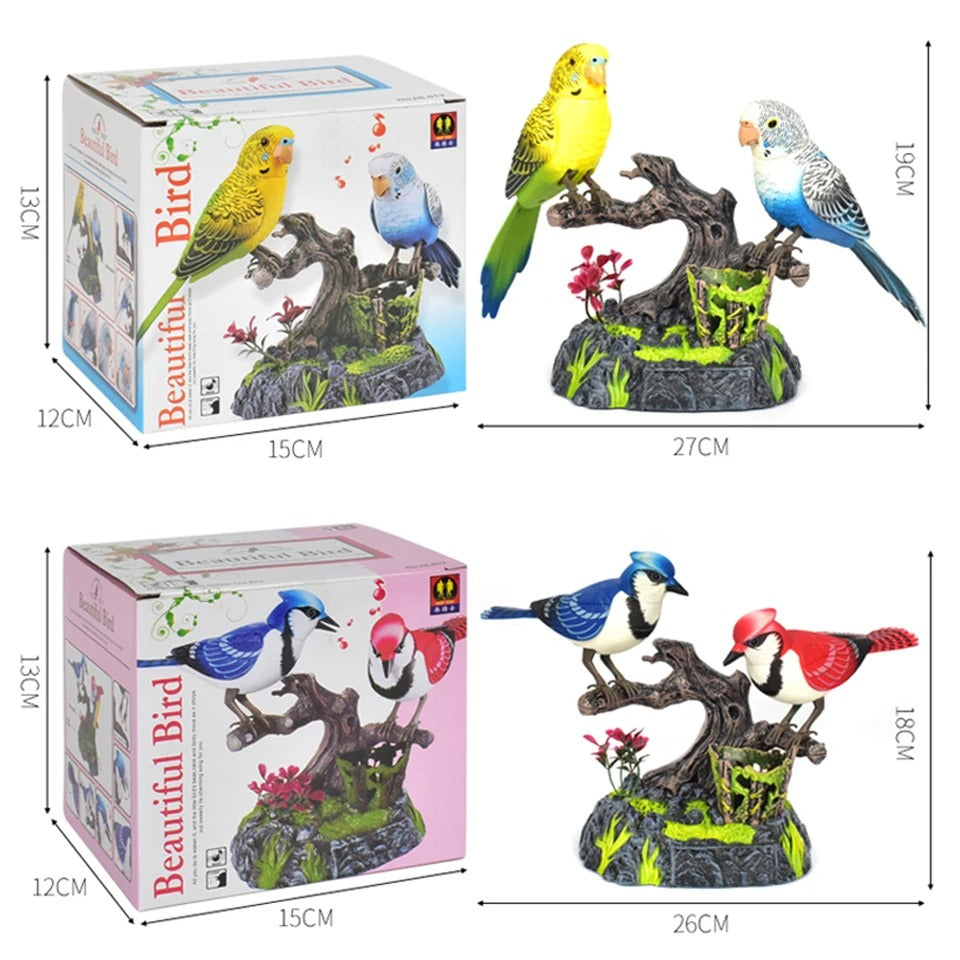 Masaüstü Hareketli Kuş Simülasyonlu Kalemlik