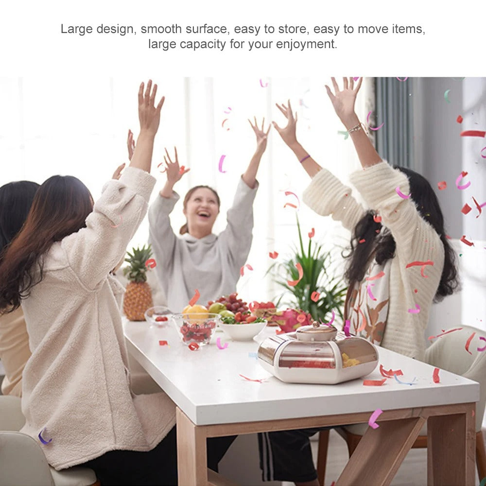 Yaratıcı Lotus Petal Meyve Tepsisi