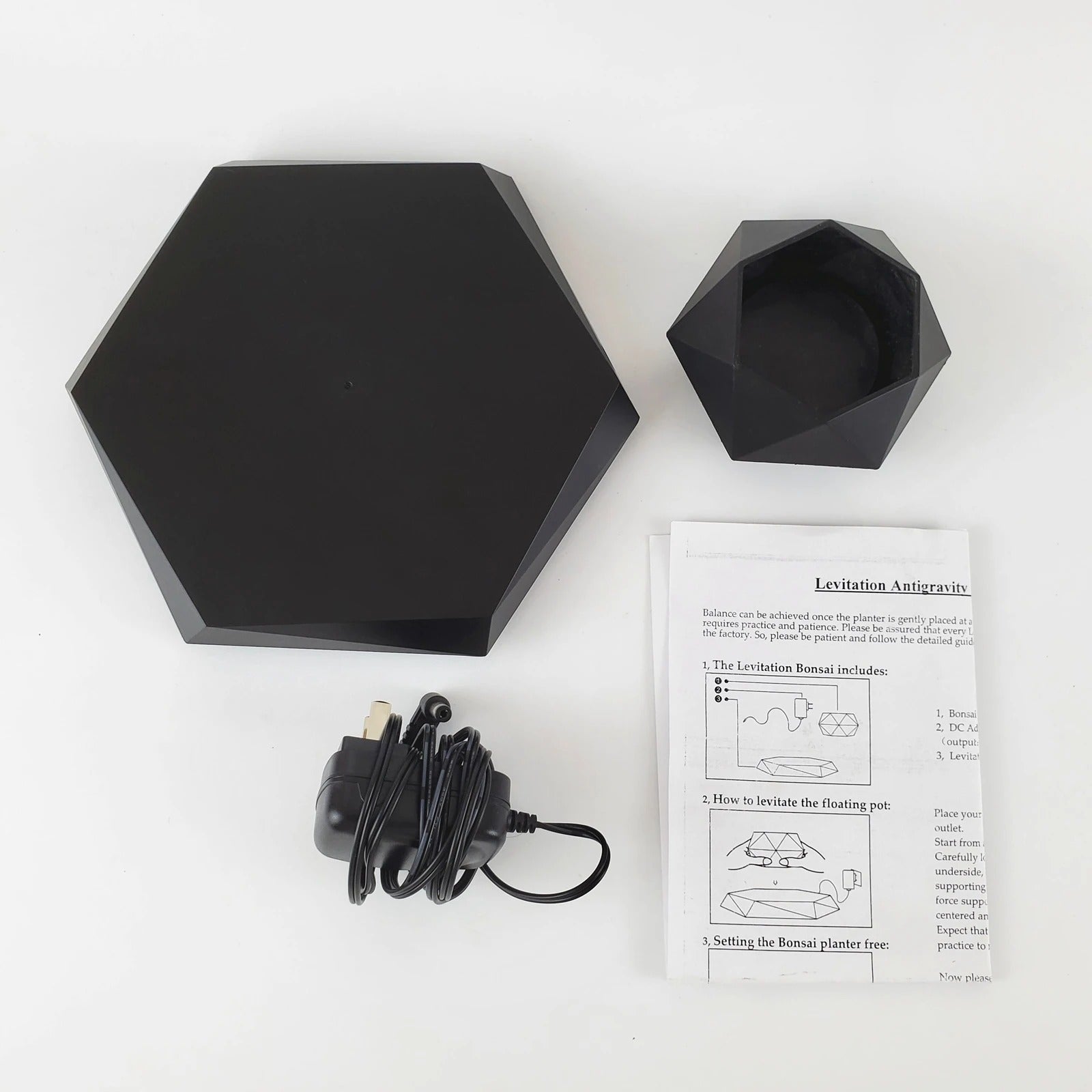 360 Derece Dönebilen Havada Asılı Manyetik Saksı